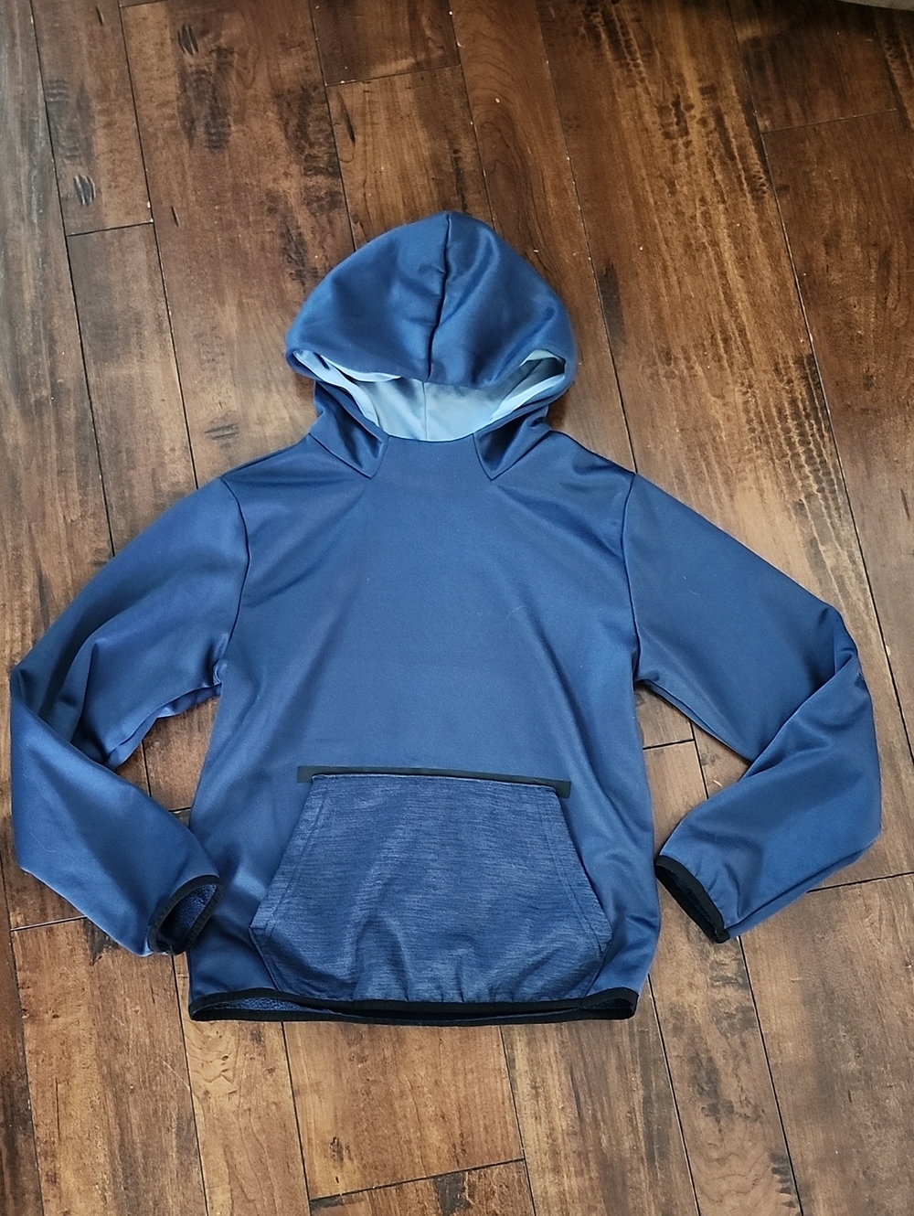 Reebok Boys 14/16 Kids Blue Pullover Hoodie